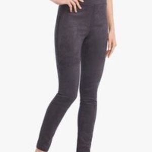 NWT White House Black Market Faux Suede Leggings